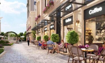Phối cảnh Shophouse căn hộ Maison Grand Phú Mỹ